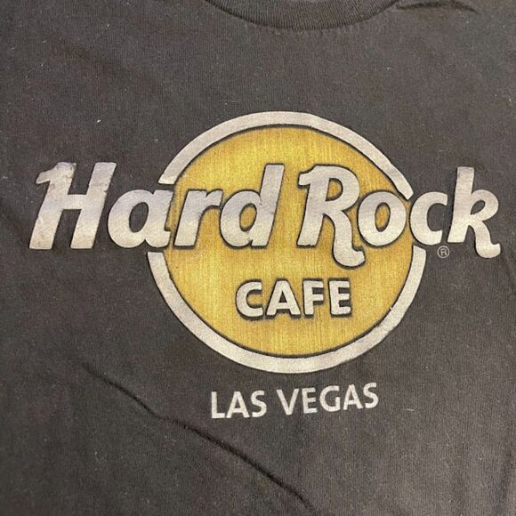 Hard Rock Cafe Las Vegas T-Shirt – Black – Men’s Size M – 100% Cotton - Picture 2 of 4